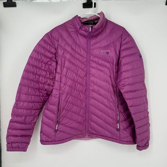 Mountain Hardwear Jackets & Blazers - Mountain Hardwear Nitrous Micro Ratio Goose Down Jacket Purple Puffer Ski Sz XL
